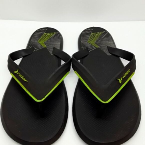 Rider Strike Graphic Men's Flip-Flops Made in Brazil Size 11 - Picture 1 of 6